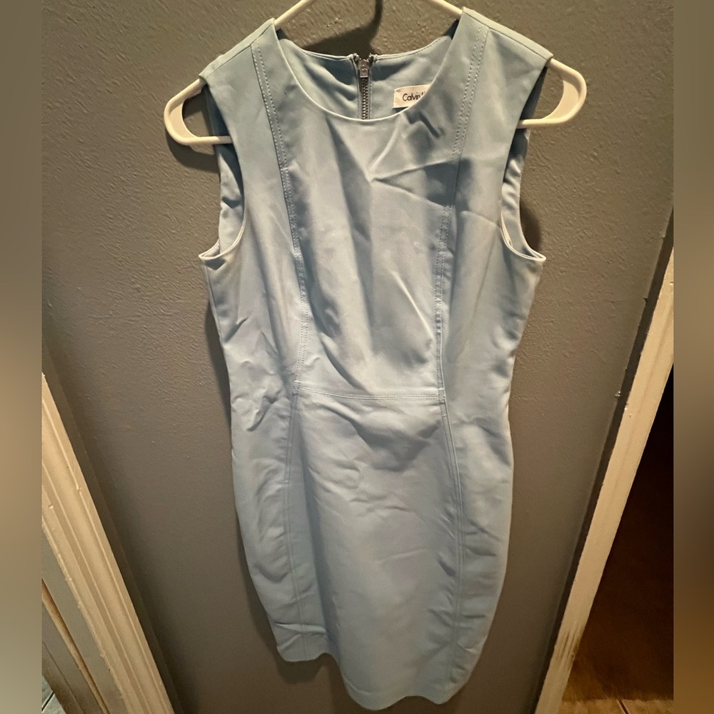 Baby blue Calvin Klein dress size 4